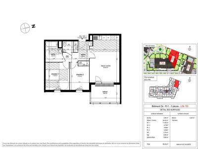 Annonce Location 3 pi�ces Appartement Chenove 21