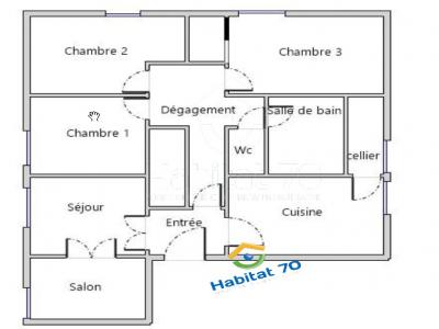 Annonce Location 5 pi�ces Appartement Lure 70