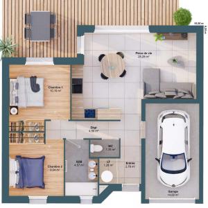 Acheter Maison 59 m2 Hede