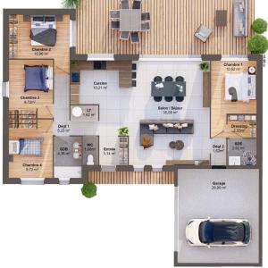 Acheter Maison 109 m2 Criquebeuf-sur-seine