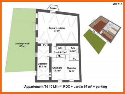 Acheter Appartement  Ain