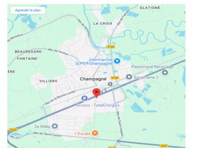 Annonce Vente Terrain Champagne 72