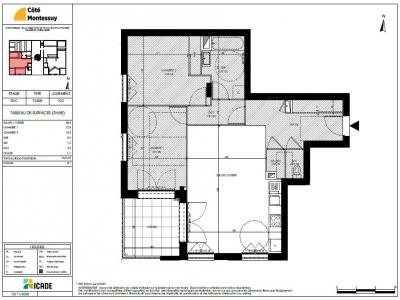 For sale Caluire-et-cuire 3 rooms 76 m2 Rhone (69300) photo 2