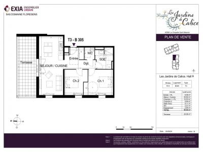 Louer Appartement 65 m2 Chaingy
