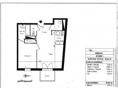 Annonce Vente 2 pi�ces Appartement Merignac 33