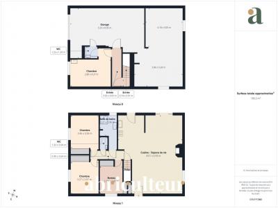 For sale Grigny 5 rooms 110 m2 Rhone (69520) photo 3