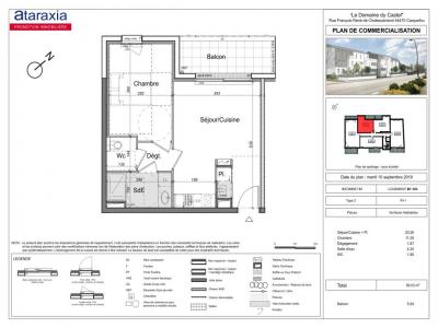 Annonce Location 2 pi�ces Appartement Carquefou 44