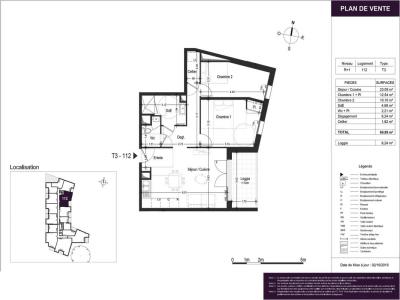 Louer Appartement Angers 709 euros