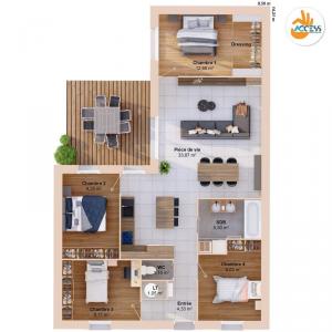 Acheter Maison 86 m2 Renaudiere