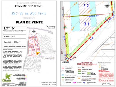 For sale Ploermel 526 m2 Morbihan (56800) photo 0