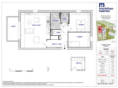 Acheter Appartement 66 m2 Noyalo