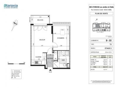 For rent Guidel 2 rooms 39 m2 Morbihan (56520) photo 4