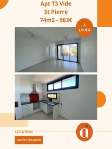 For rent Saint-pierre 3 rooms 66 m2 Reunion (97410) photo 0