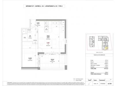 Louer Appartement 41 m2 Nancy