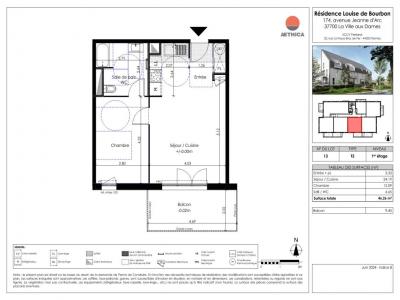 Annonce Location 2 pi�ces Appartement Ville-aux-dames 37