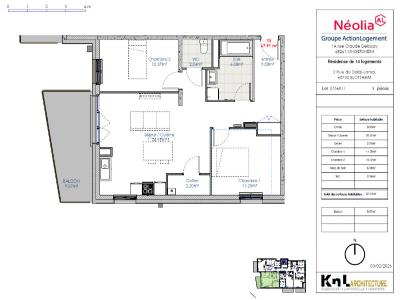 Annonce Location 3 pi�ces Appartement Blotzheim 68