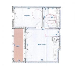 For rent Sainte-luce-sur-loire 2 rooms 42 m2 Loire atlantique (44980) photo 4
