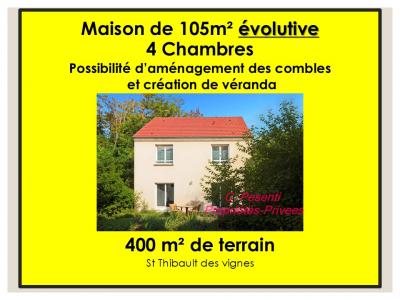 For sale Saint-thibault-des-vignes 6 rooms 105 m2 Seine et marne (77400) photo 0