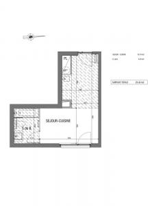 For sale Grenoble 1 room 23 m2 Isere (38000) photo 3