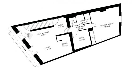 For sale Rognes 4 rooms 103 m2 Bouches du Rhone (13840) photo 2