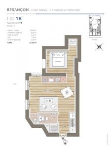 For rent Besancon 2 rooms 37 m2 Doubs (25000) photo 3