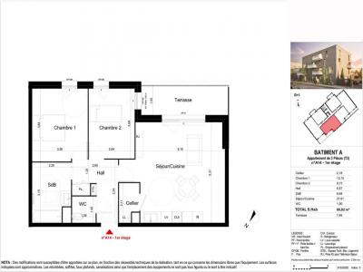 For rent Wattrelos 3 rooms 68 m2 Nord (59150) photo 1