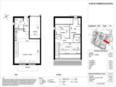 For rent Sorinieres 4 rooms 91 m2 Loire atlantique (44840) photo 1