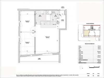 For rent Reims 3 rooms 61 m2 Marne (51100) photo 3