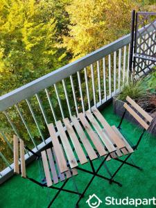 For rent Cergy 1 room 9 m2 Val d'Oise (95000) photo 2