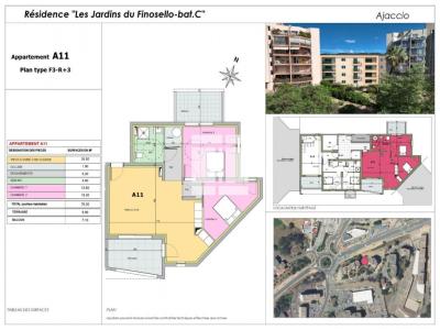 Annonce Vente 3 pi�ces Appartement Ajaccio 20