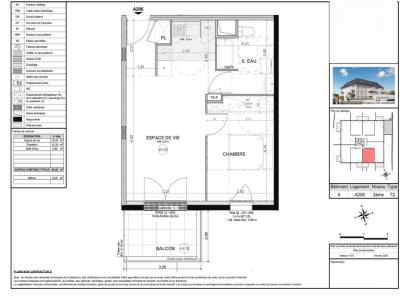 Louer Appartement 42 m2 Cholet
