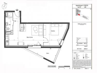 For rent Mans 2 rooms 40 m2 Sarthe (72000) photo 3
