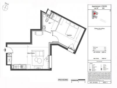 Louer Appartement 42 m2 Mans