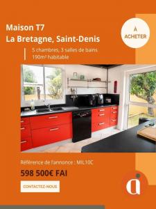 For sale Saint-denis 7 rooms 190 m2 Reunion (97400) photo 0