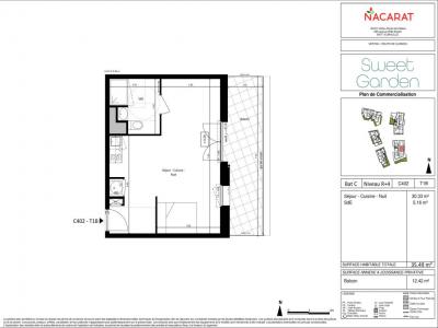 Louer Appartement 35 m2 Vertou