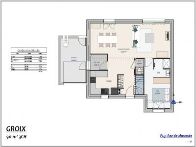 For sale Plouay 4 rooms 90 m2 Morbihan (56240) photo 2