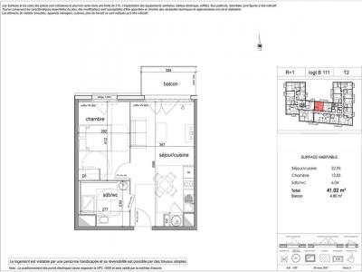 Louer Appartement 41 m2 Deville-les-rouen