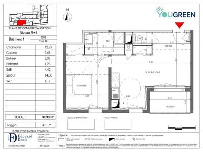 Louer Appartement 38 m2 Saran
