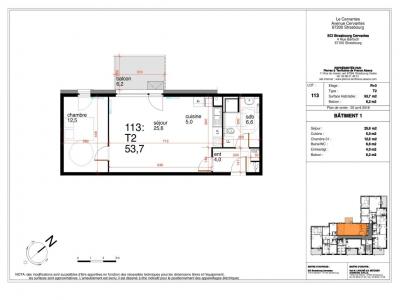 Annonce Location 2 pi�ces Appartement Strasbourg 67