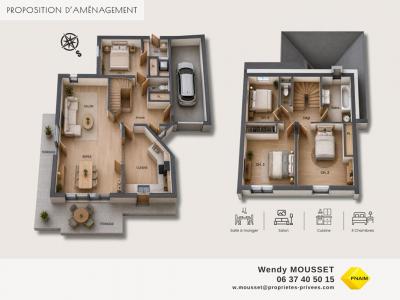 Annonce Vente 6 pi�ces Maison Tour-du-parc 56