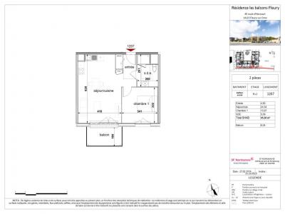 For rent Fleury-sur-orne 2 rooms 45 m2 Calvados (14123) photo 0