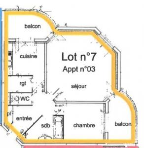 Annonce Vente 2 pi�ces Appartement Angers 49