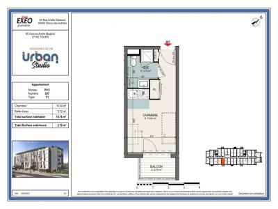 Annonce Location Appartement Tours 37