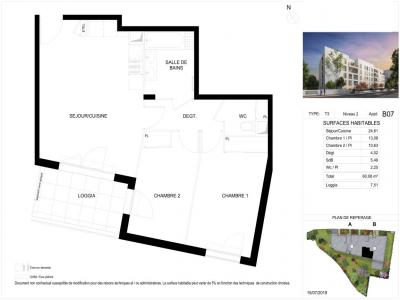 Annonce Location 3 pi�ces Appartement Marseille-10eme-arrondissement 13