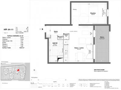 Annonce Location 2 pi�ces Appartement Bezannes 51