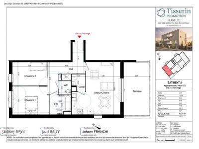 For rent Wattrelos 3 rooms 67 m2 Nord (59150) photo 1