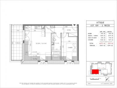 For rent Kertzfeld 2 rooms 46 m2 Bas rhin (67230) photo 3