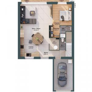 For sale Chapelle-du-bois 7 rooms 126 m2 Sarthe (72400) photo 2