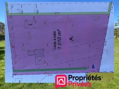 Acheter Terrain 1010 m2 Anet