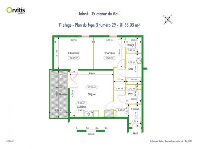 Annonce Location 3 pi�ces Appartement Talant 21